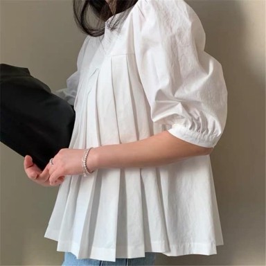 Áo xếp ly - dập ly nữ